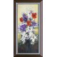 Ervin Balogh: Lilac and tulip - 70x30cm