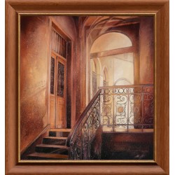 Zoltai Attila: Lépcsőház - 70x60cm