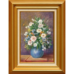 István Reinhardt : Summer flowers - 30x20cm