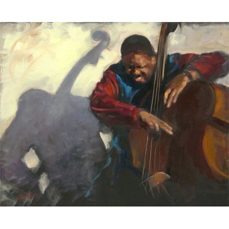 Walter Gábor: Jazz feeling - 40x50 cm
